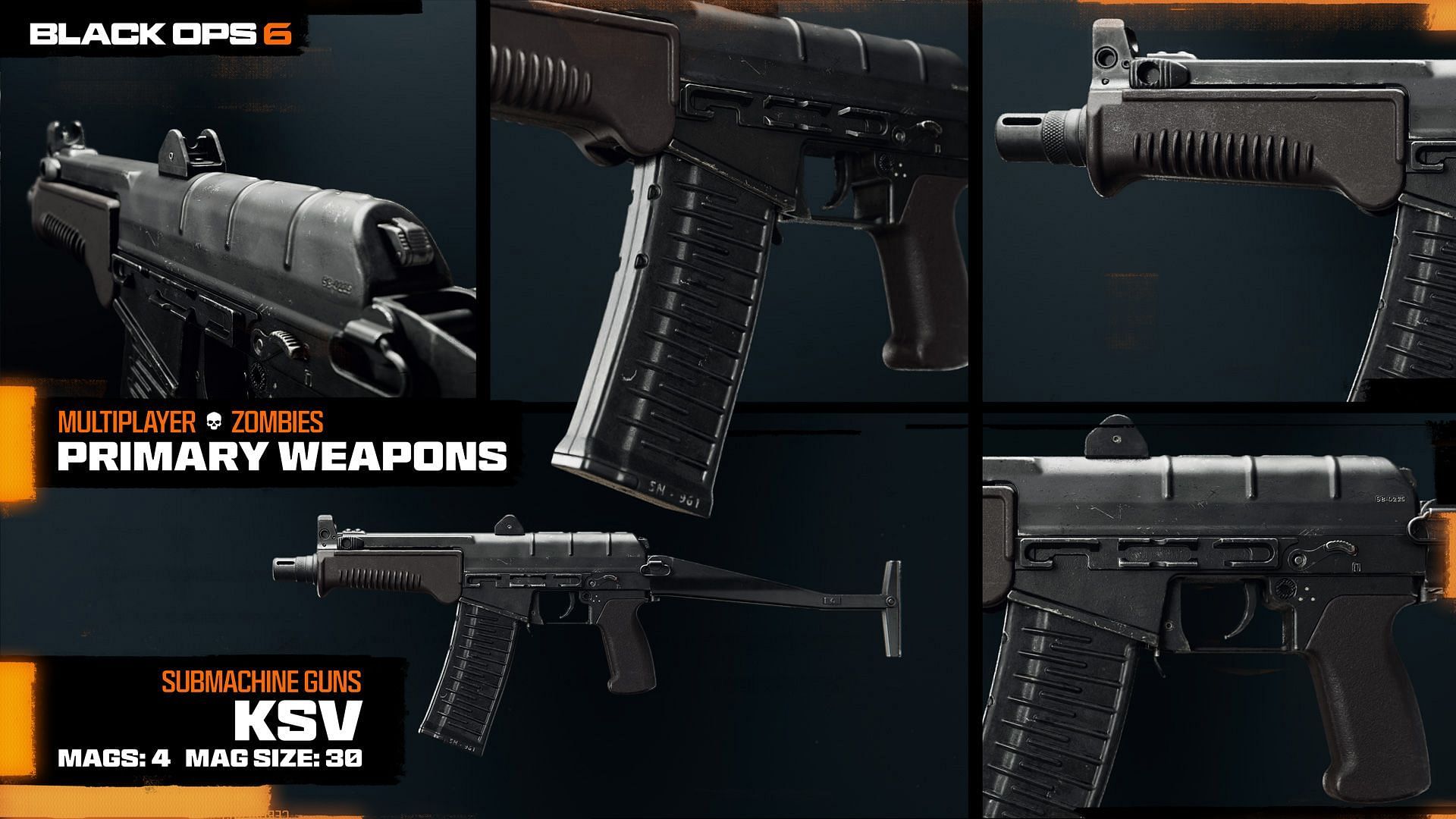 KSV SMG in Black Ops 6 (Image via Activision)