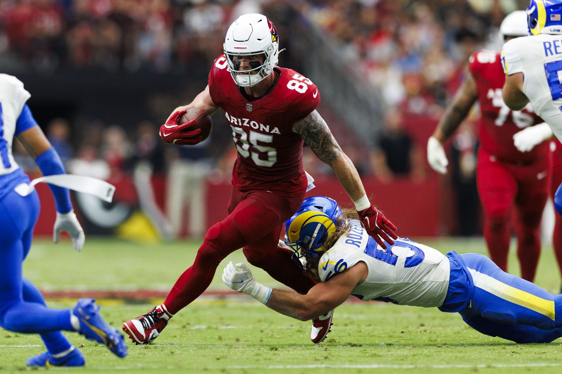 Trey McBride at Los Angeles Rams v Arizona Cardinals - Source: Getty