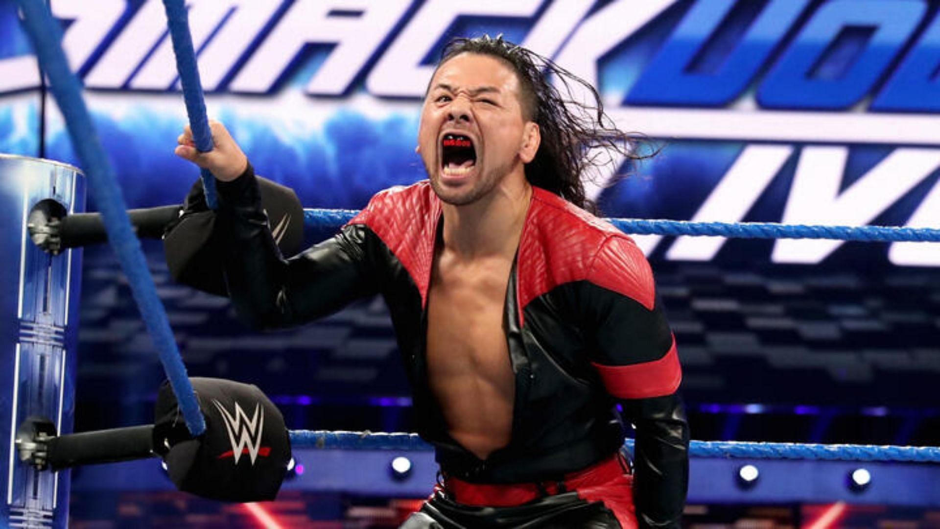 Shinsuke Nakamura performs on SmackDown [Photo credit: WWE]