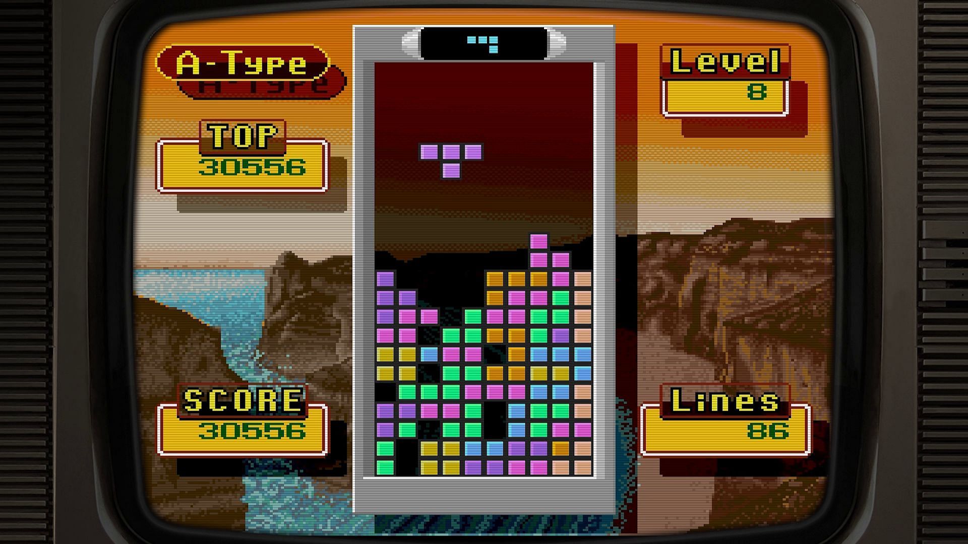 Tetris enthusiasts have multiple high-definition ports to check out (Image via Digital Eclipse)