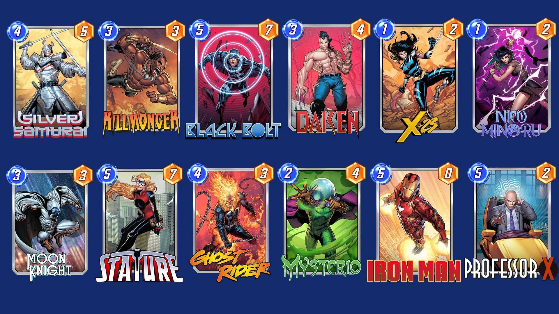 The Control Discard Deck is a strategic Marvel Snap Silver Samurai deck (Image via Nuverse)