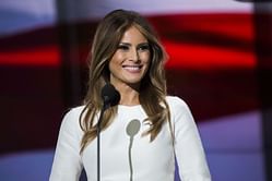 "She never did that a single time" — Internet reacts to Melania Trump saying she used to go into disaster areas and serve them food