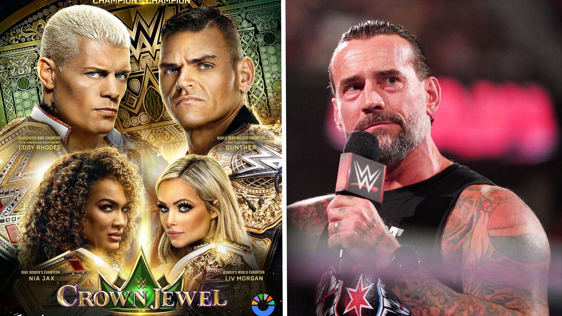 WWE Crown Jewel 2024 will be on November 2 [Image Credits: WWE on X and WWE.com]