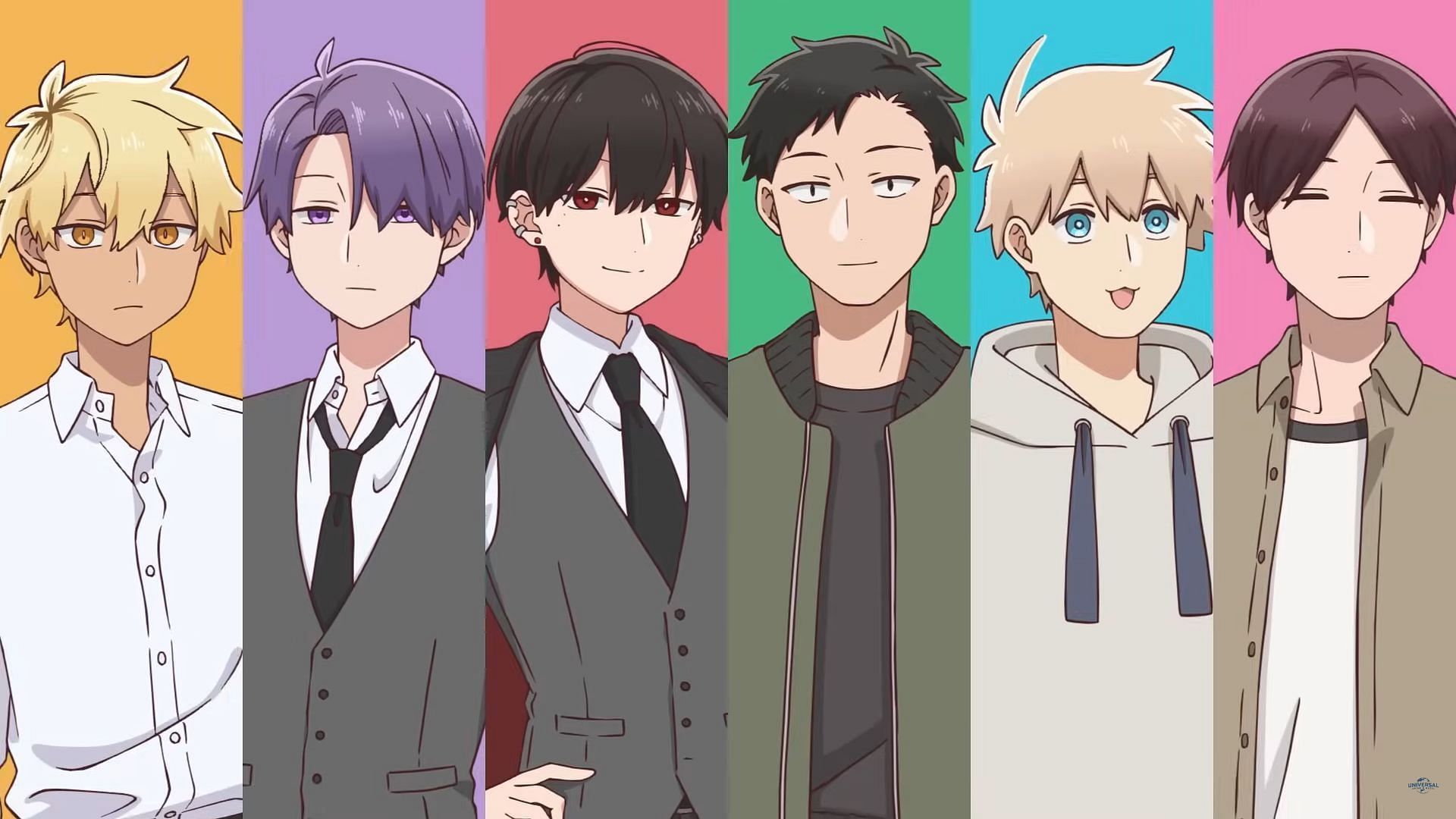 All main characters from the anime (Image via Ashi Productions)