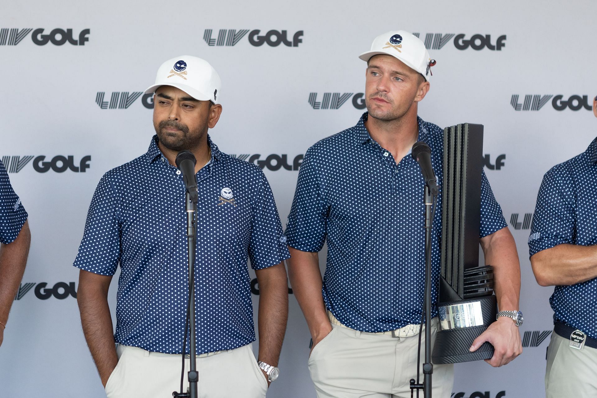 In Picture: Bryson DeChambeau and Anirban Lahiri (Source: Getty)