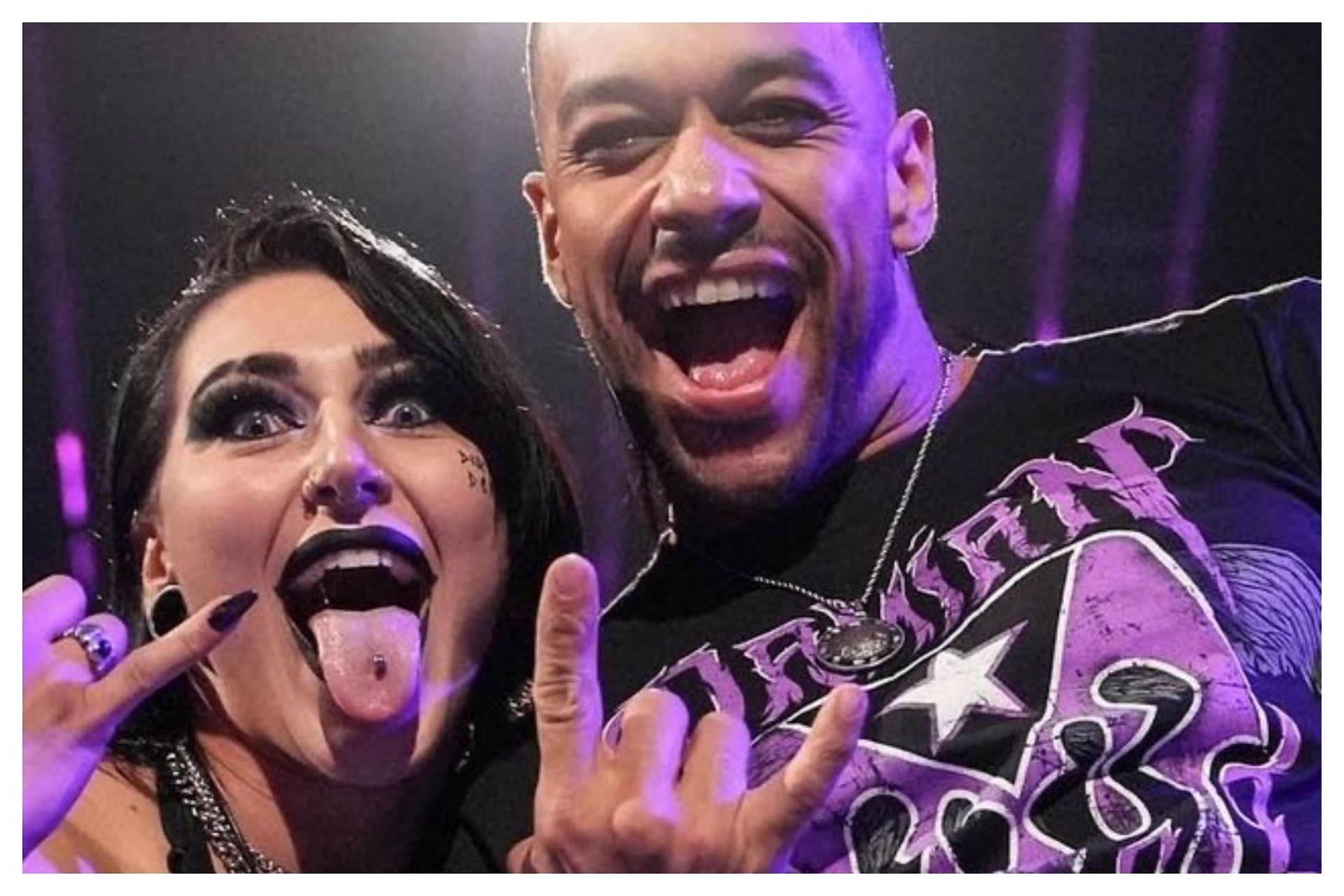 Damian Priest and Rhea Ripley are set to go separate ways (Photo: WWE on IG)