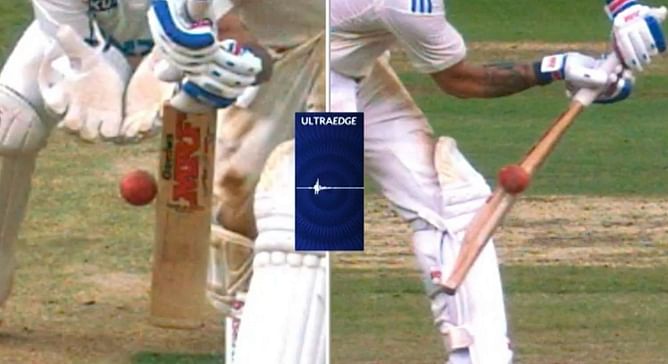 [Watch] Virat Kohli gets caught behind via soft dismissal on last ball of Day 3 of 2024 IND vs NZ 1st Test