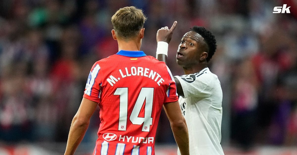 &ldquo;You need to be here to play!&rdquo; - Vinicius Jr&rsquo;s savage dig at ex-Real Madrid teammate Marcos Llorente during derby vs Atletico comes to light