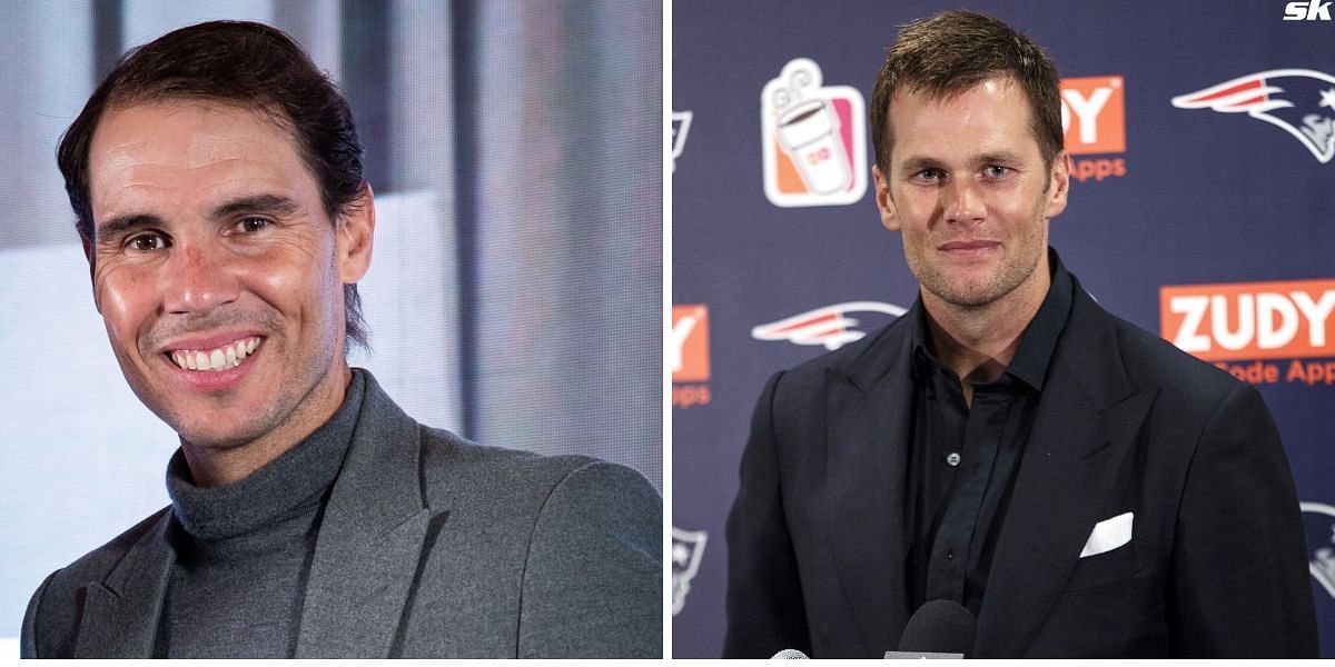 Rafael Nadal (L) &amp; Tom Brady (R) [Image Source: Getty Images]