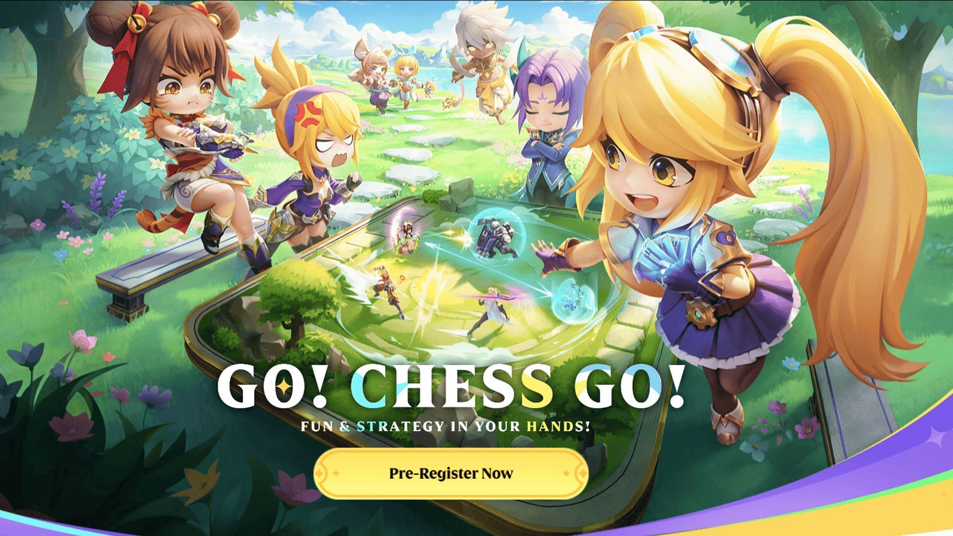 Click on the pre-register button to start the process (Image via Vizta Games)