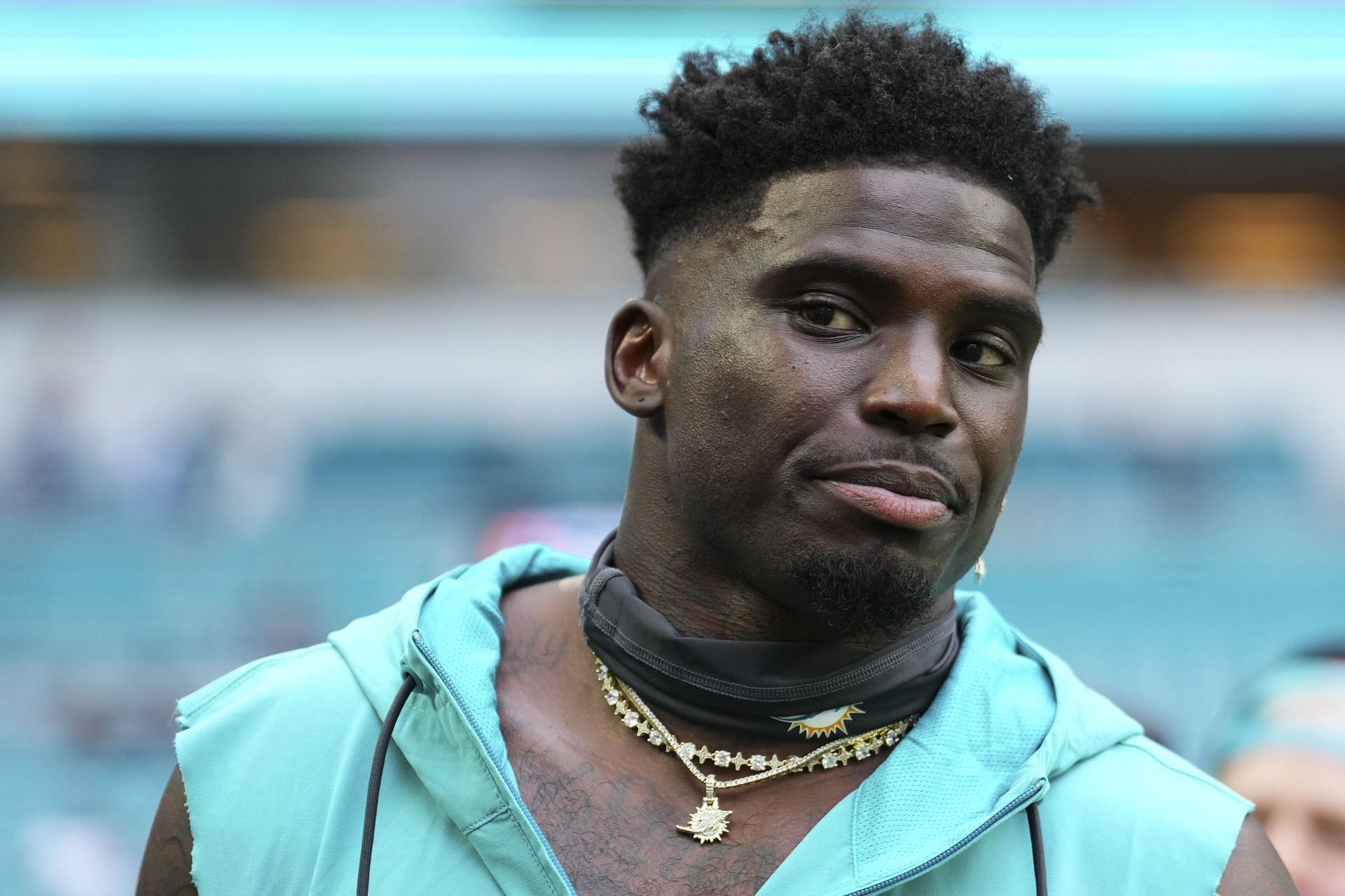 Tyreek Hill at the Atlanta Falcons v Miami Dolphins - Source: Getty