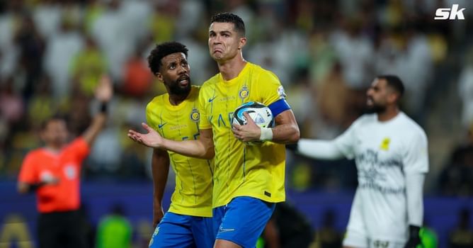 “Could you please get me 2 tickets to come and watch you” - South African footballer slides into Cristiano Ronaldo’s DMs; watches Al-Nassr game