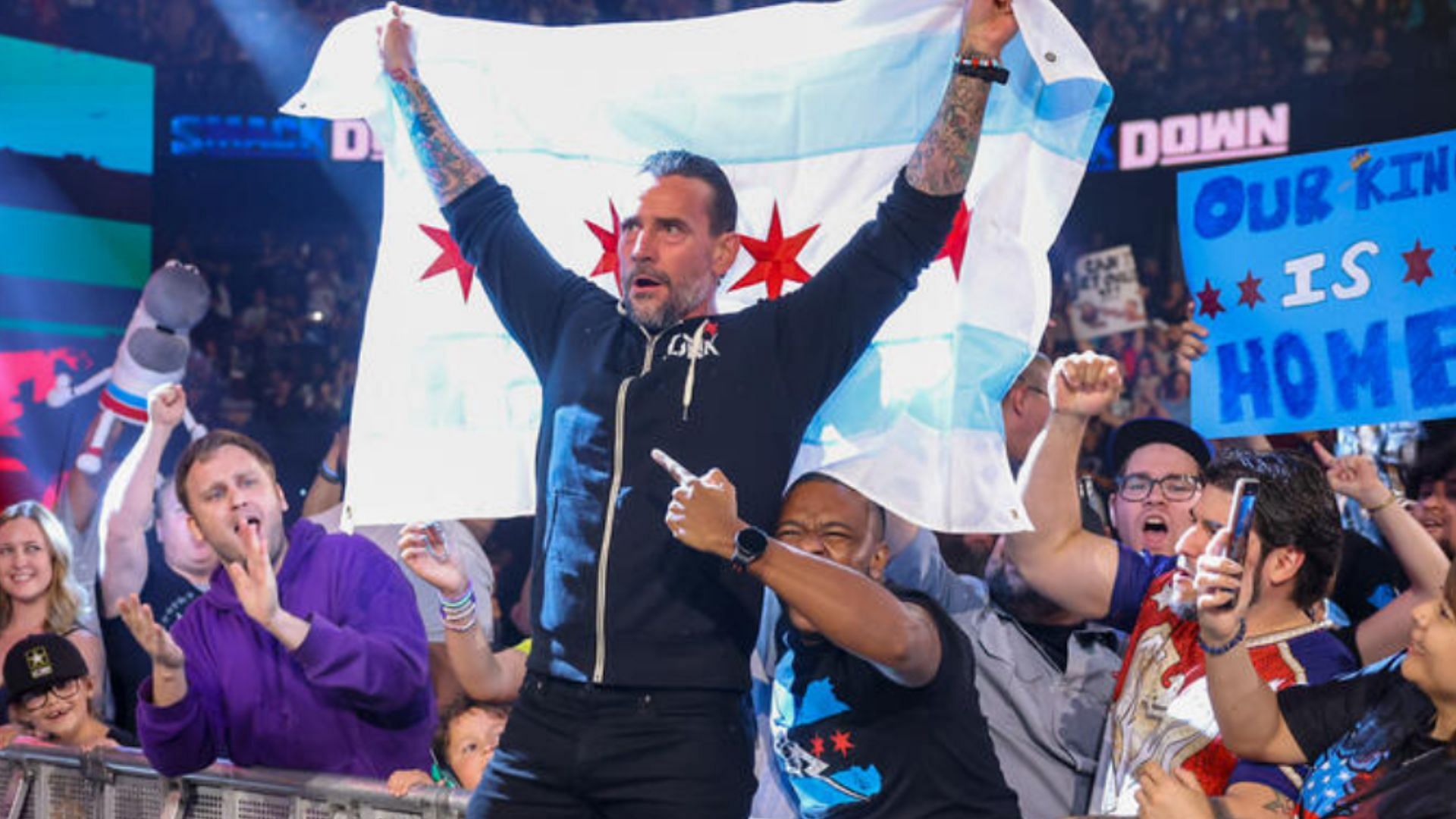 CM Punk is currently signed with WWE [Image Credits: WWE