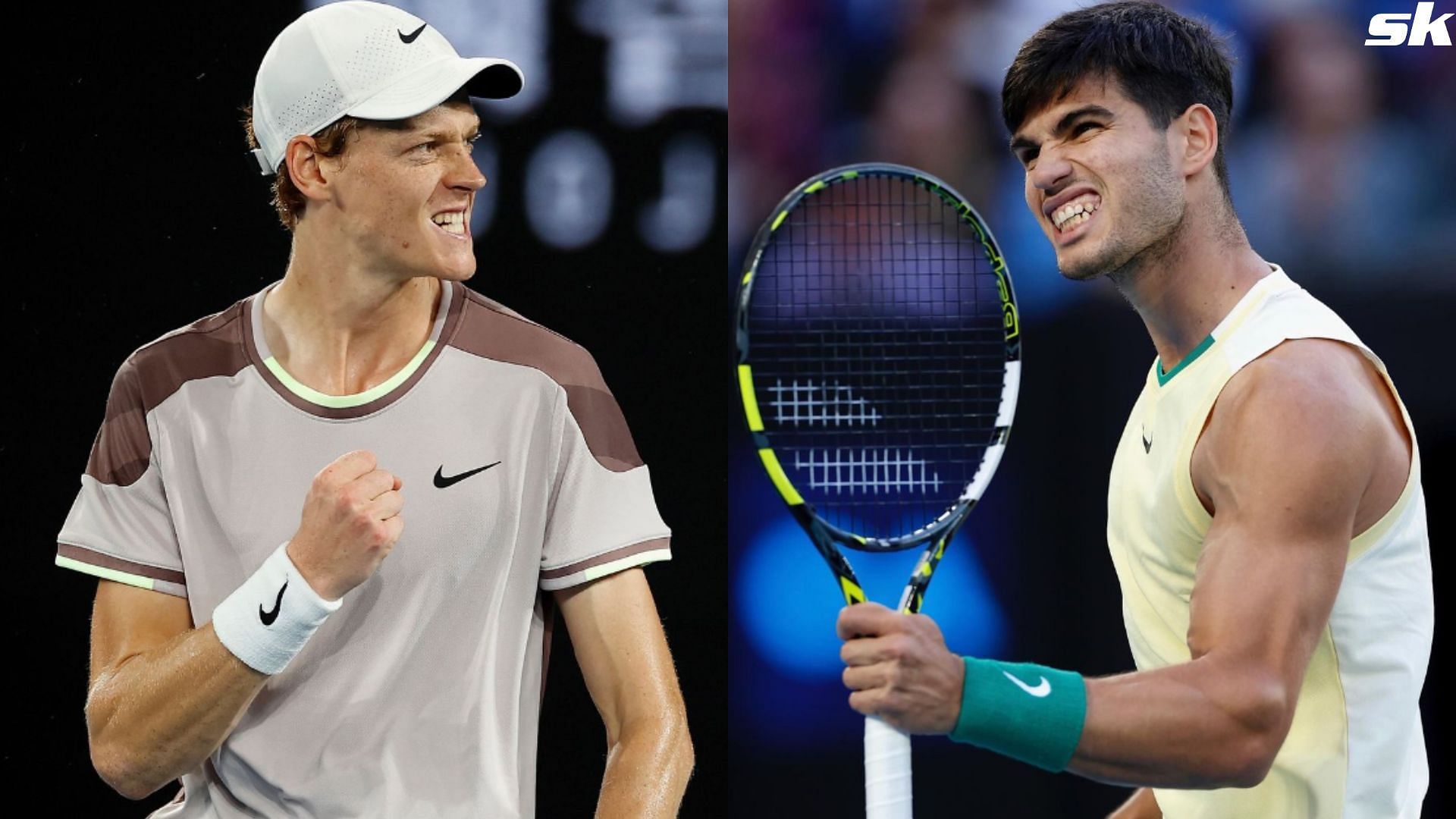 Jannik Sinner vs Carlos Alcaraz, Six Kings Slam 2024 Final (Picture: Getty)