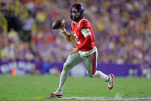 Ole Miss QB Jaxson Dart - Source: Getty