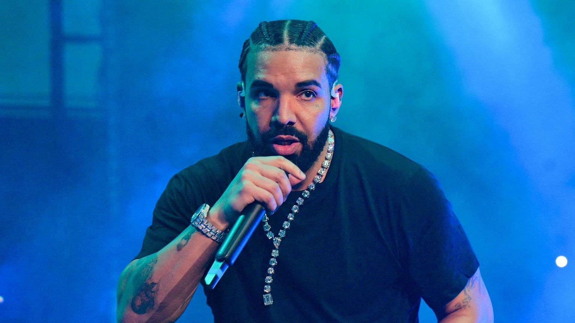 Rapper Drake performs onstage during &quot;Lil Baby &amp; Friends Birthday Celebration Concert&quot; at State Farm Arena on December 9, 2022 in Atlanta, Georgia. (Photo by Prince Williams/Wireimage)