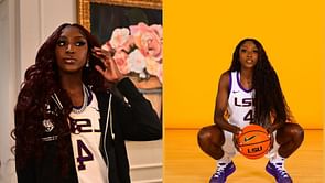 IN PICS: LSU’s Flau'jae Johnson drops glamorous media day images in Tigers uniform