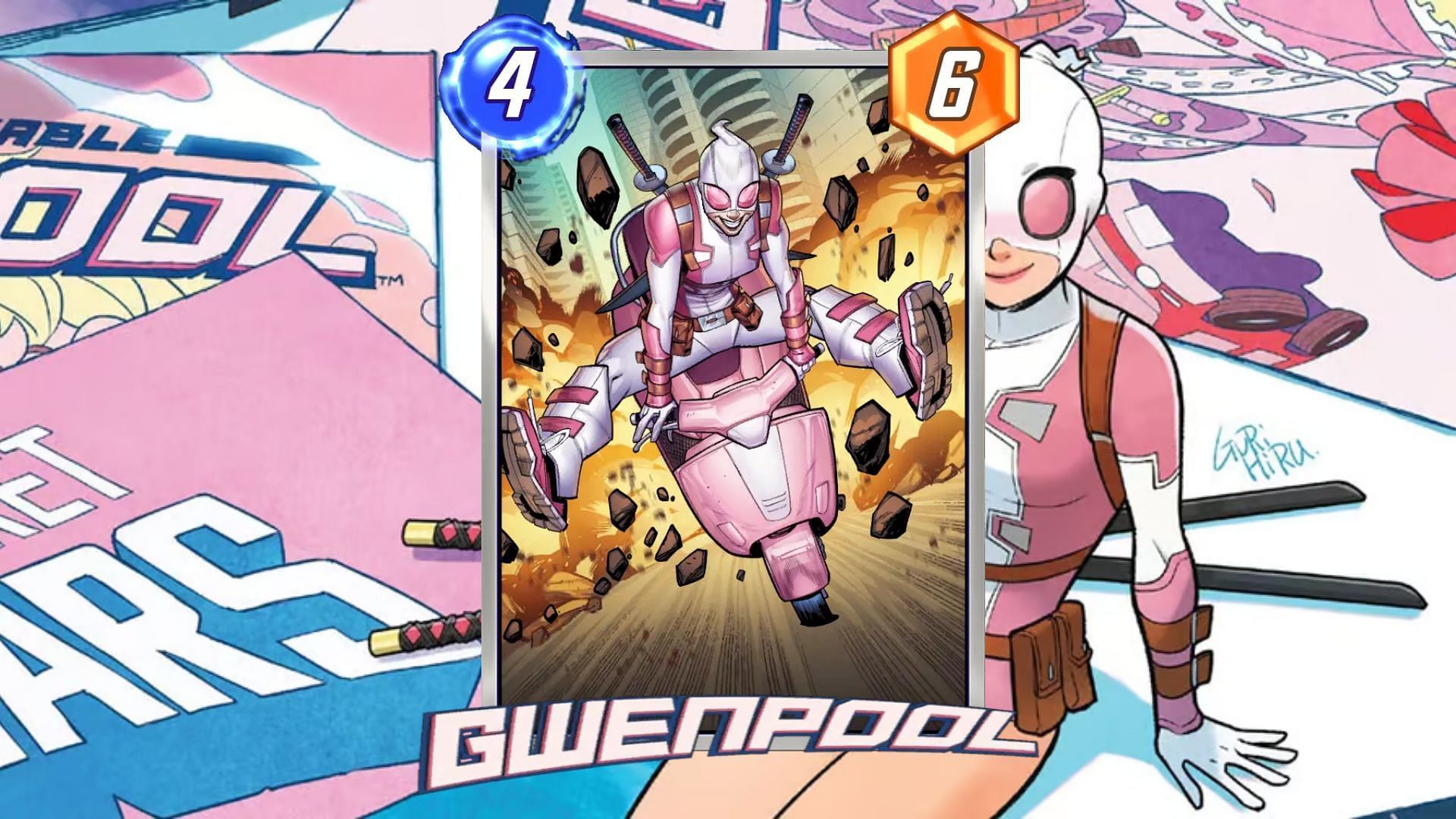 The best Gwenpool decks in Marvel Snap (Image via Nuverse)