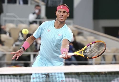 Rafael Nadal at the French Open [Source: Getty]