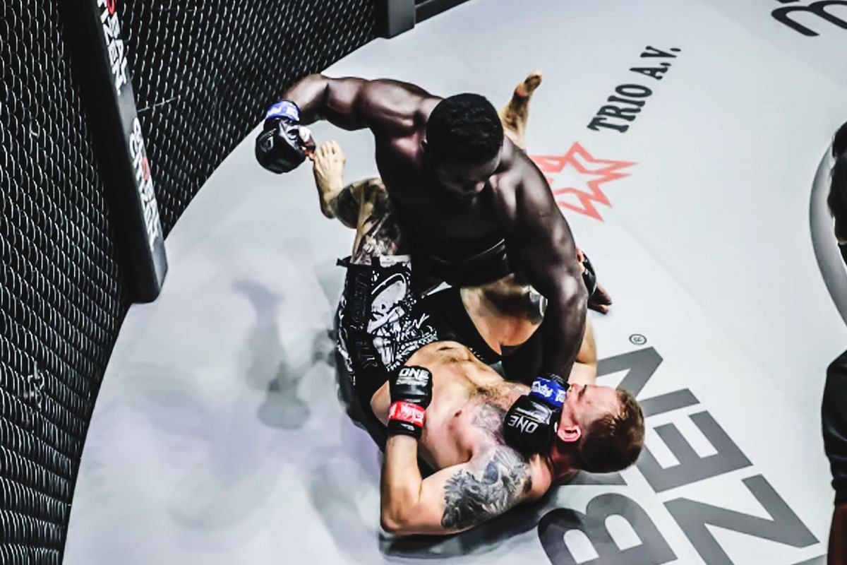 Anatoly Malykhin dominated Patrick Schmid in April 2021. [Photo via: ONE Championship]