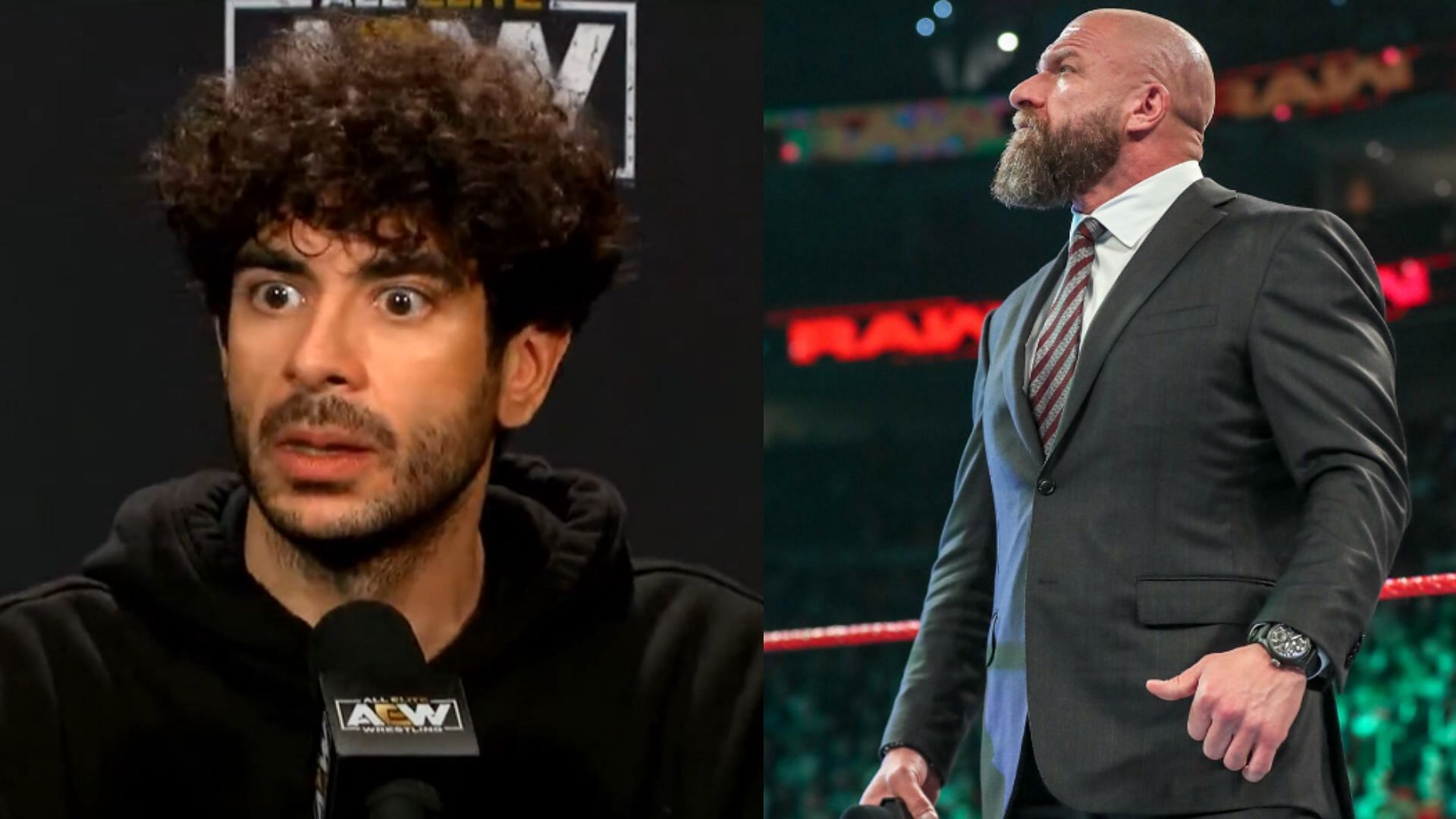 Tony Khan and Triple H are in charge of AEW