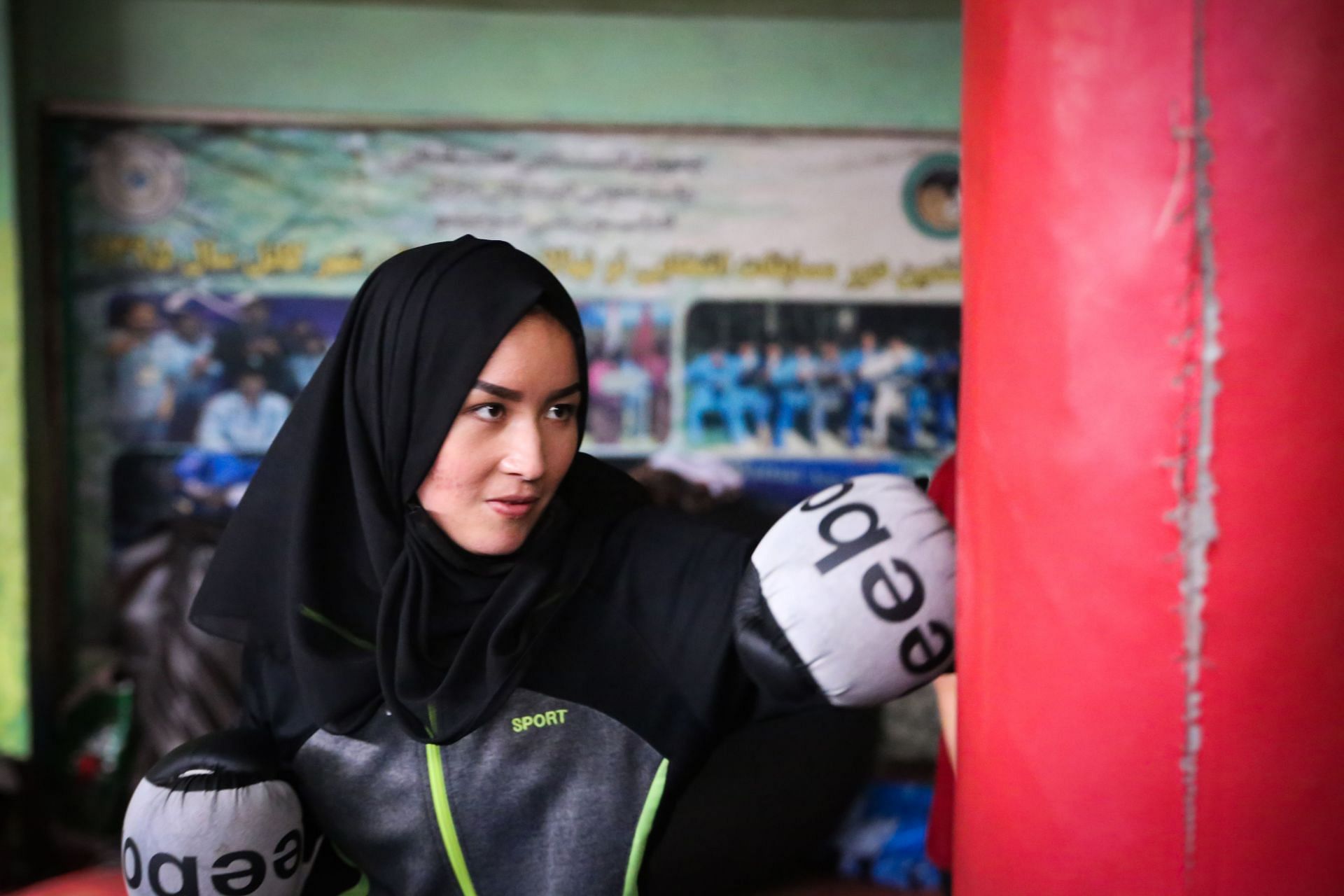 Girls practicing Wushu in Afghanistan - Source: Getty