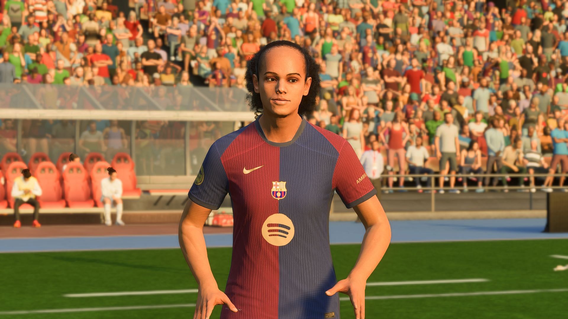 Esmee Brugts as seen in the game (Image via EA Sports)