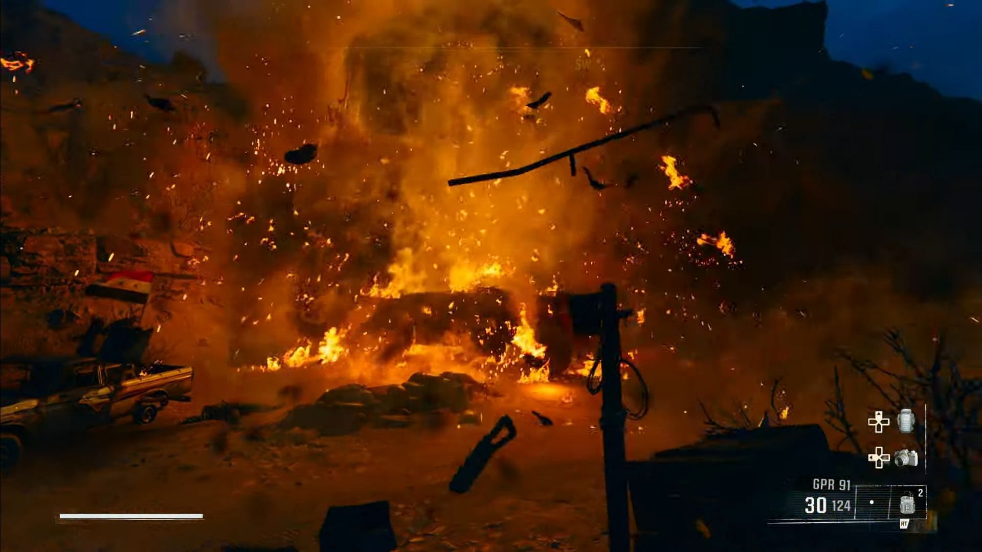 Destroying Scud Launchers in Black Ops 6 Hunting Season (Image via Activision)