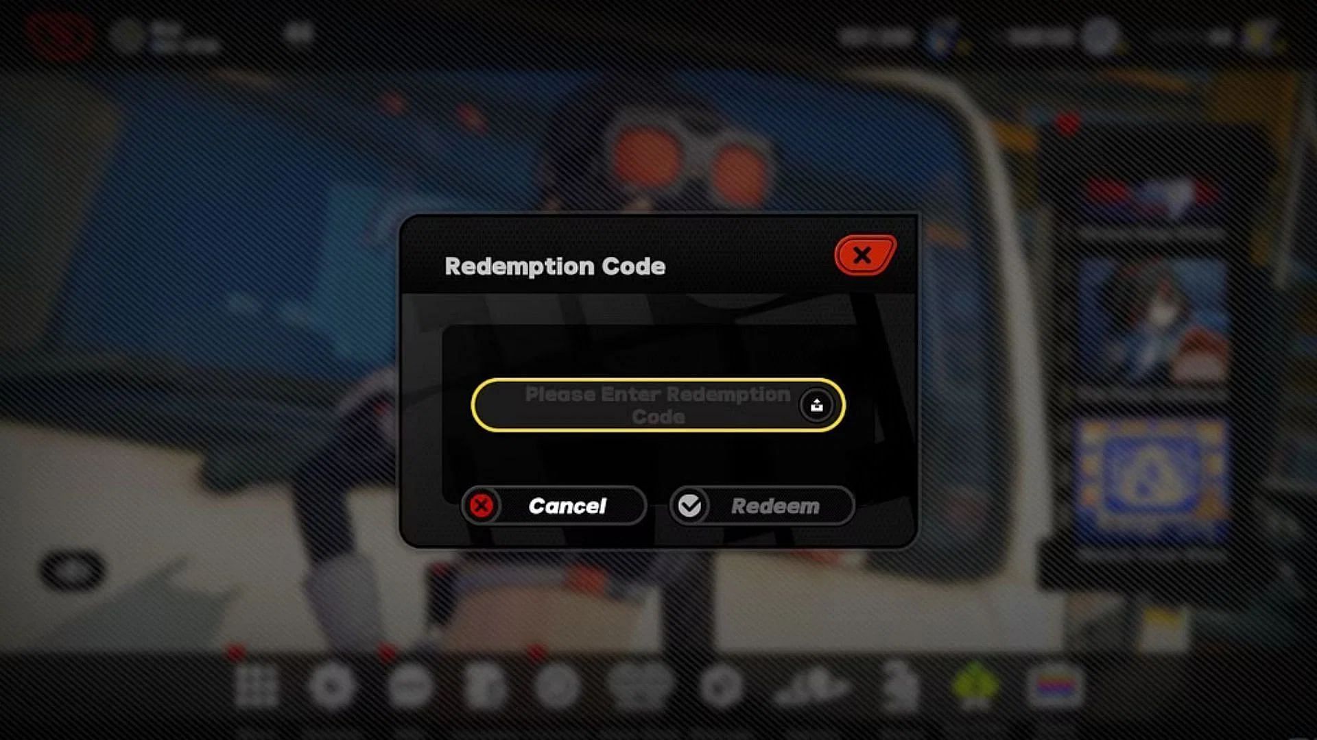 Redeeming in-game (Image via HoYoverse)