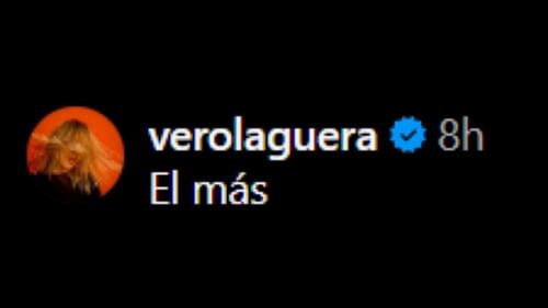 Screenshot of Vero Rodriguez's comment [Image via Finn Balor's IG]