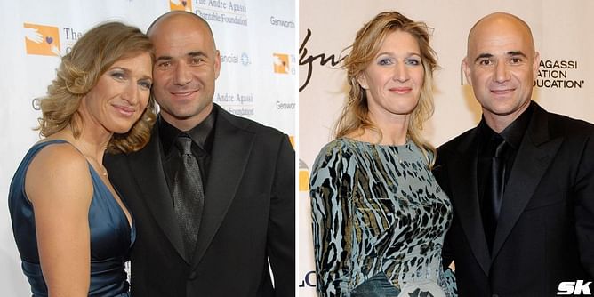 "The best part of the tour is I ran into you, I'll be forever grateful" - When Steffi Graf was moved to tears by husband Andre Agassi's speech on her