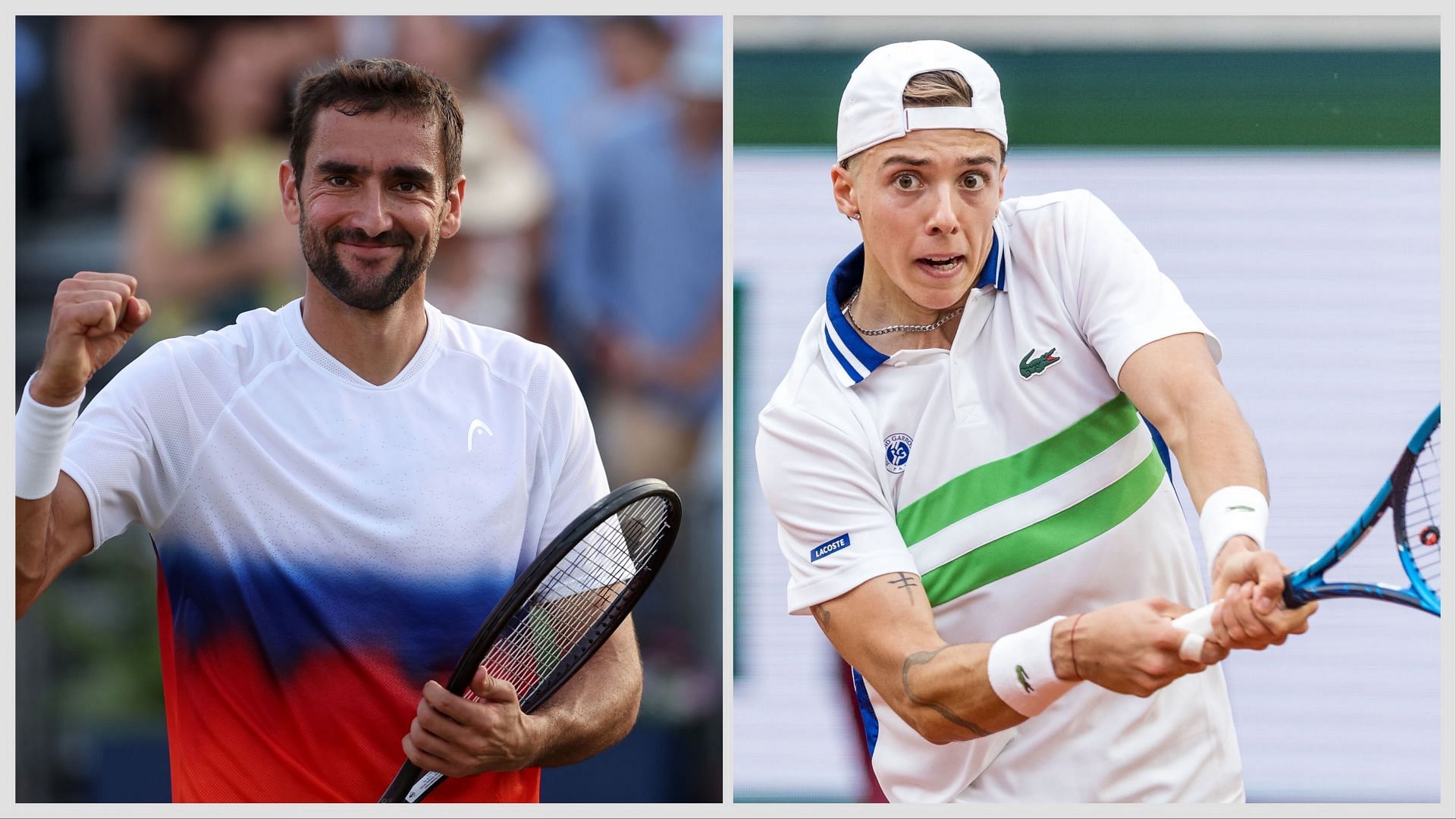 Marin Cilic vs Arthur Cazaux - Preview - Getty 