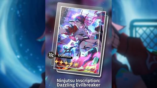 Ninjutsu Inscription: Dazzling Evilbreaker (Image via HoYoverse)