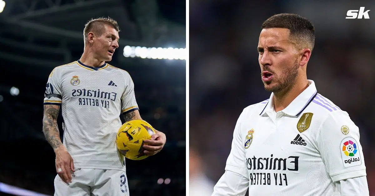 Toni Kroos and Eden Hazard are enjoying their retirement