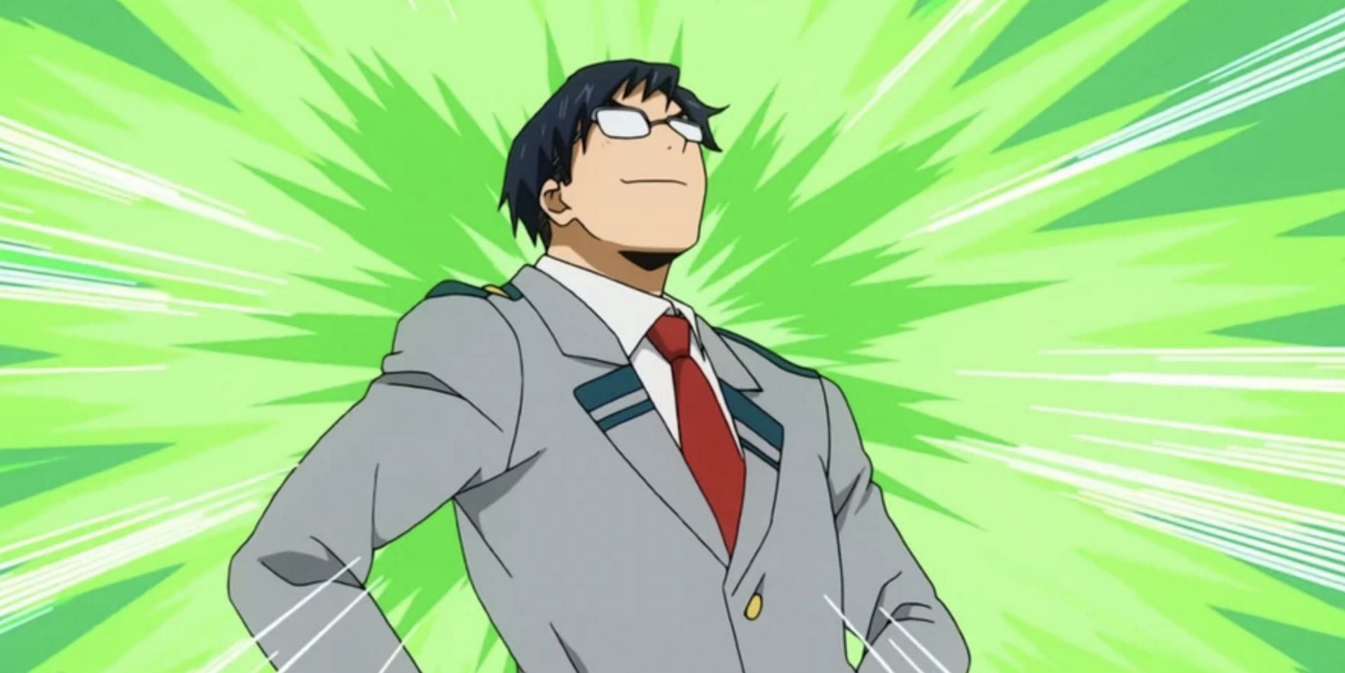 Tenya Iida as seen in anime (Image via Studio Bones)