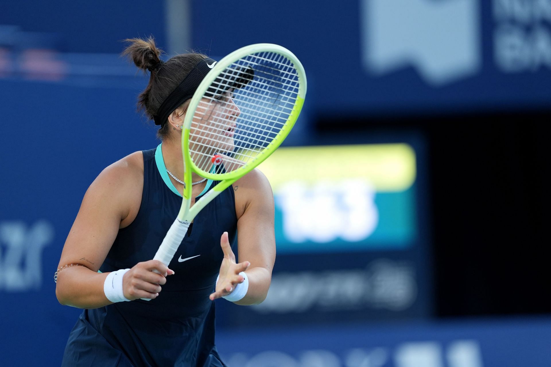 Andreescu in the National Bank Open 2024 - Day 1 - Source: Getty