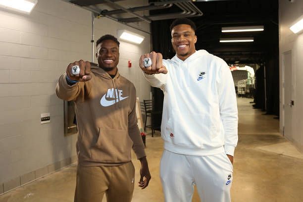 Giannis Antetokounmpo Rings