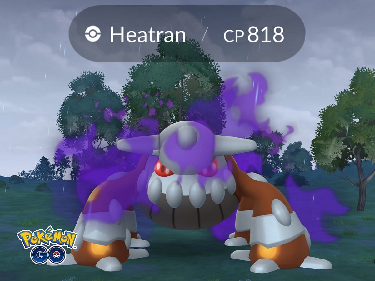 Shadow Heatran in Pokemon GO (Image via TPC)