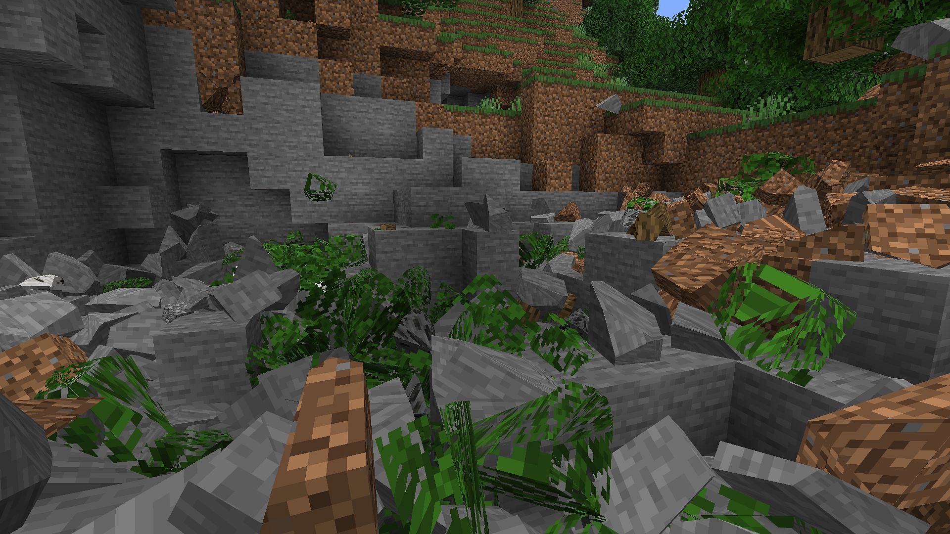 The realistic physics make this one of the best Minecraft mods (Image via Mojang Studios/Haubna)