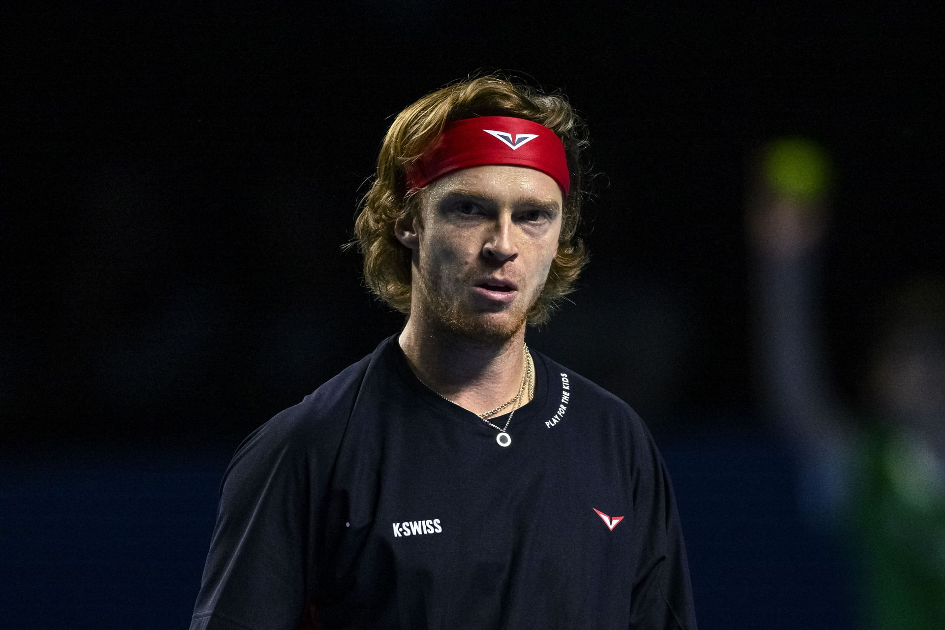 Andrey Rublev at the Swiss Indoors (Image Source: Getty)