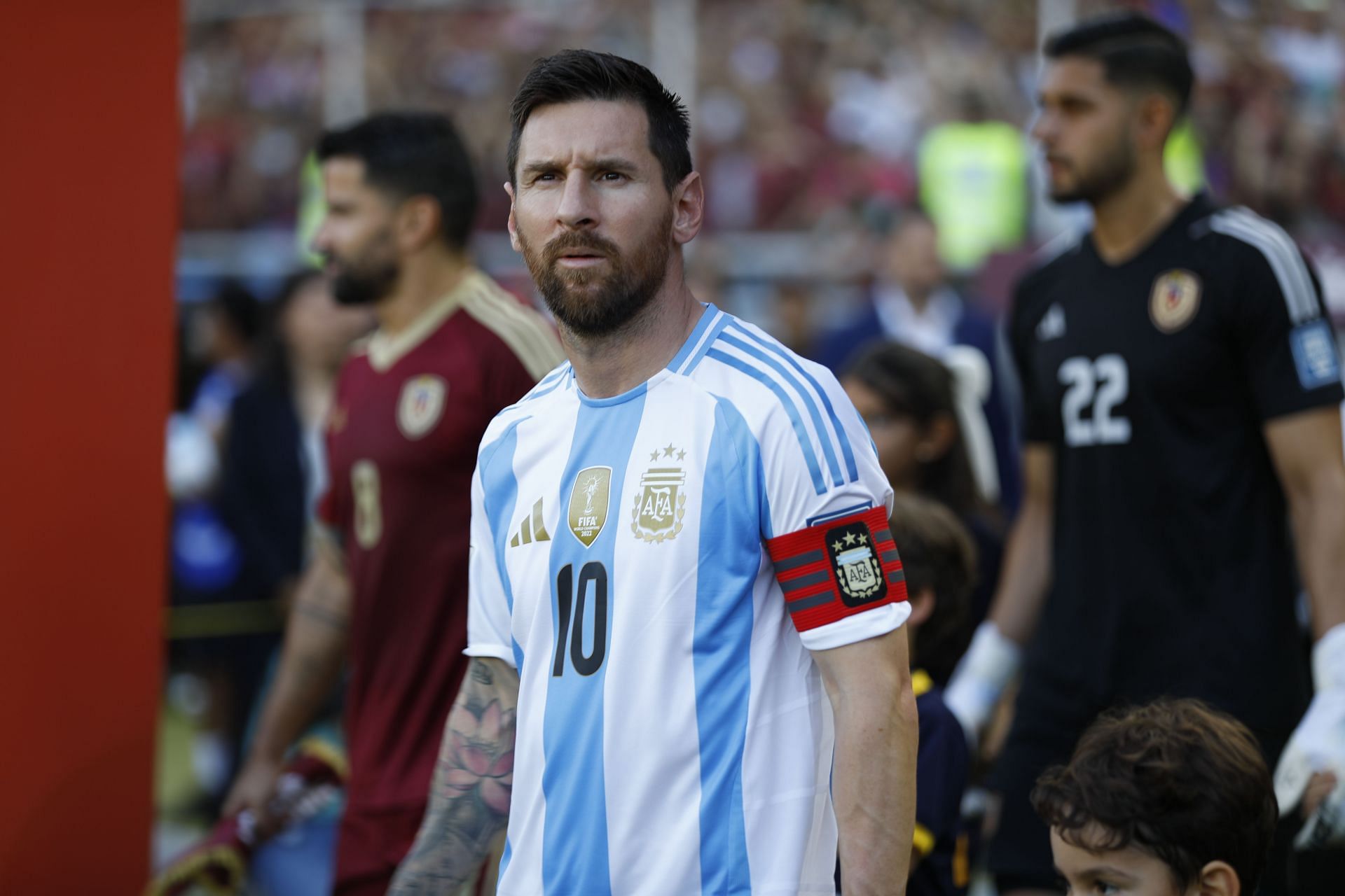 Argentina captain Lionel Messi