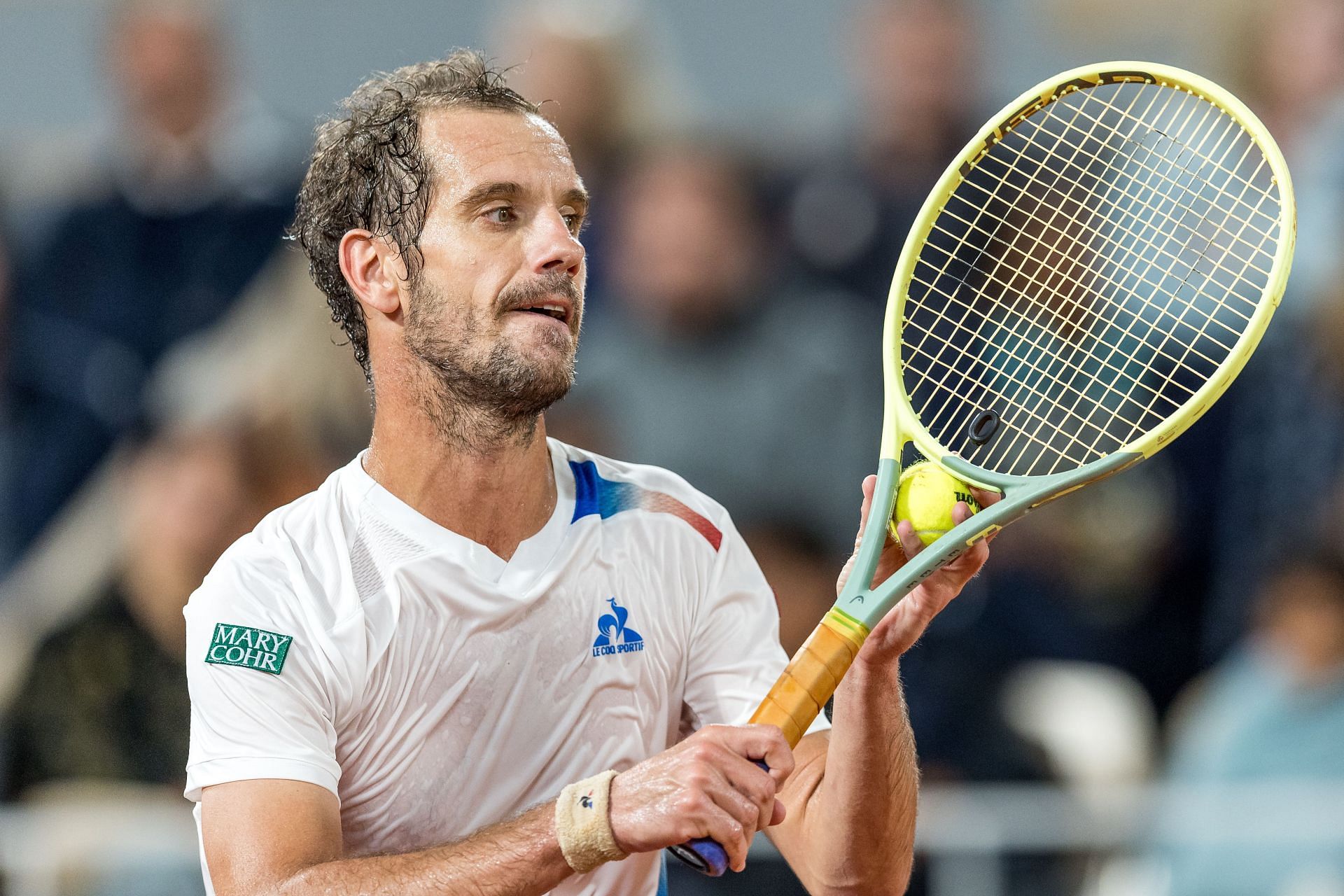 Richard Gasquet in action at the 2024 French Open (Picture: Getty)