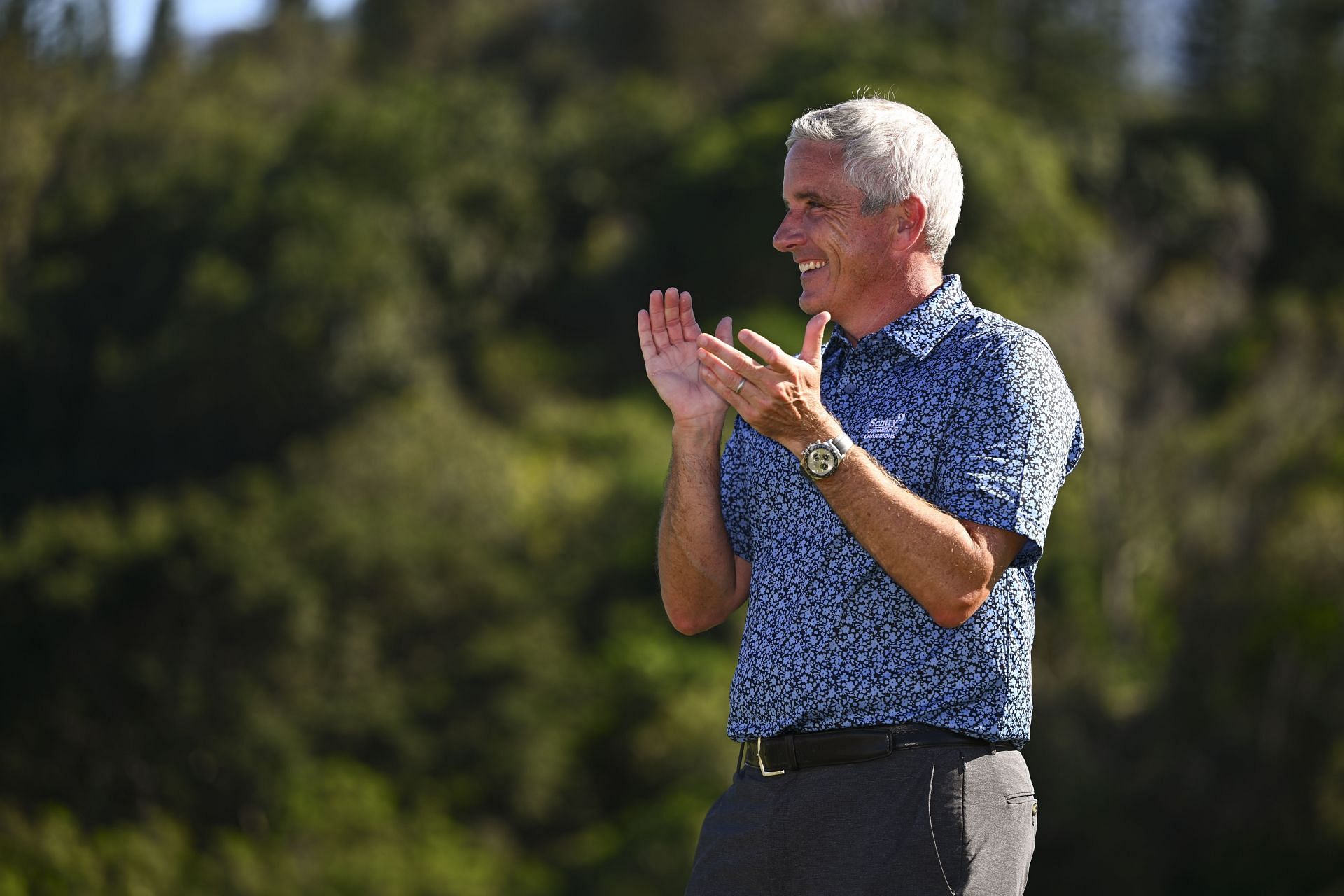 Jay Monahan to compete in the 2024 Alfred Dunhill Links Championship. Source: Getty