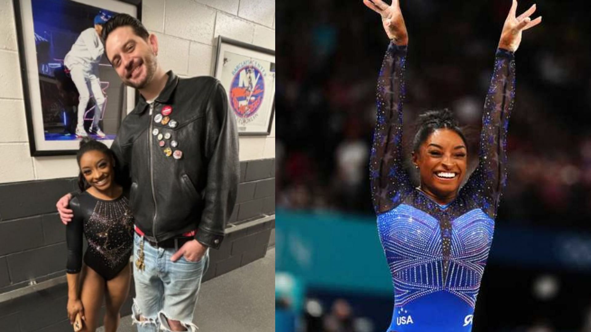 G Eazy in awe of Simone Biles