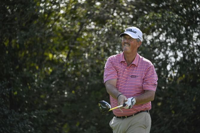 Did 65-year-old Jay Don Blake make the Friday cut at Black Desert Championship?