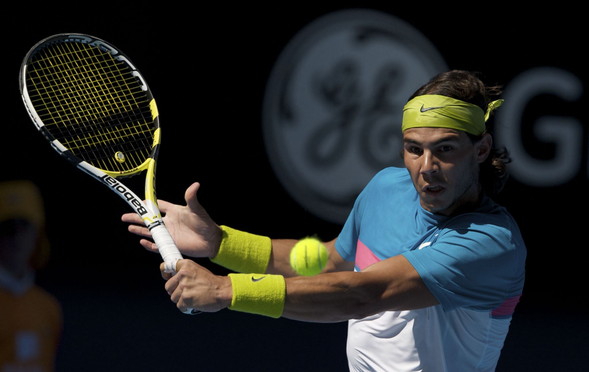 Rafael Nadal at Australian Open 2009. (Photo: Getty)