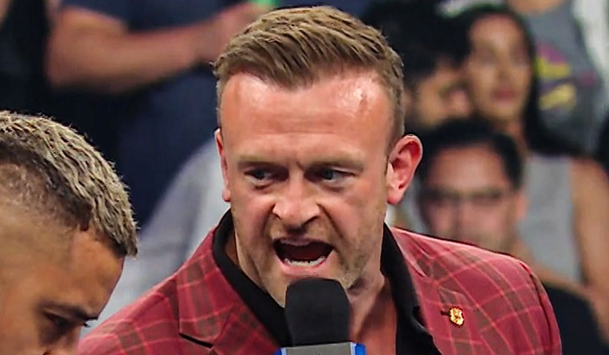 Nick Aldis is your General Manager of SmackDown. [Image credits: WWE.com]