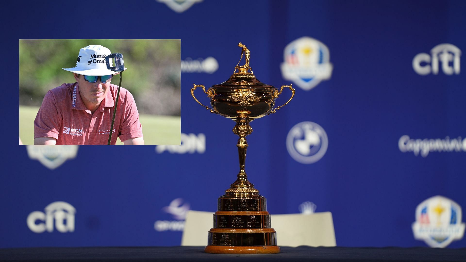 Jeol Dahmen and Ryder Cup (Both Images via Imagn) 