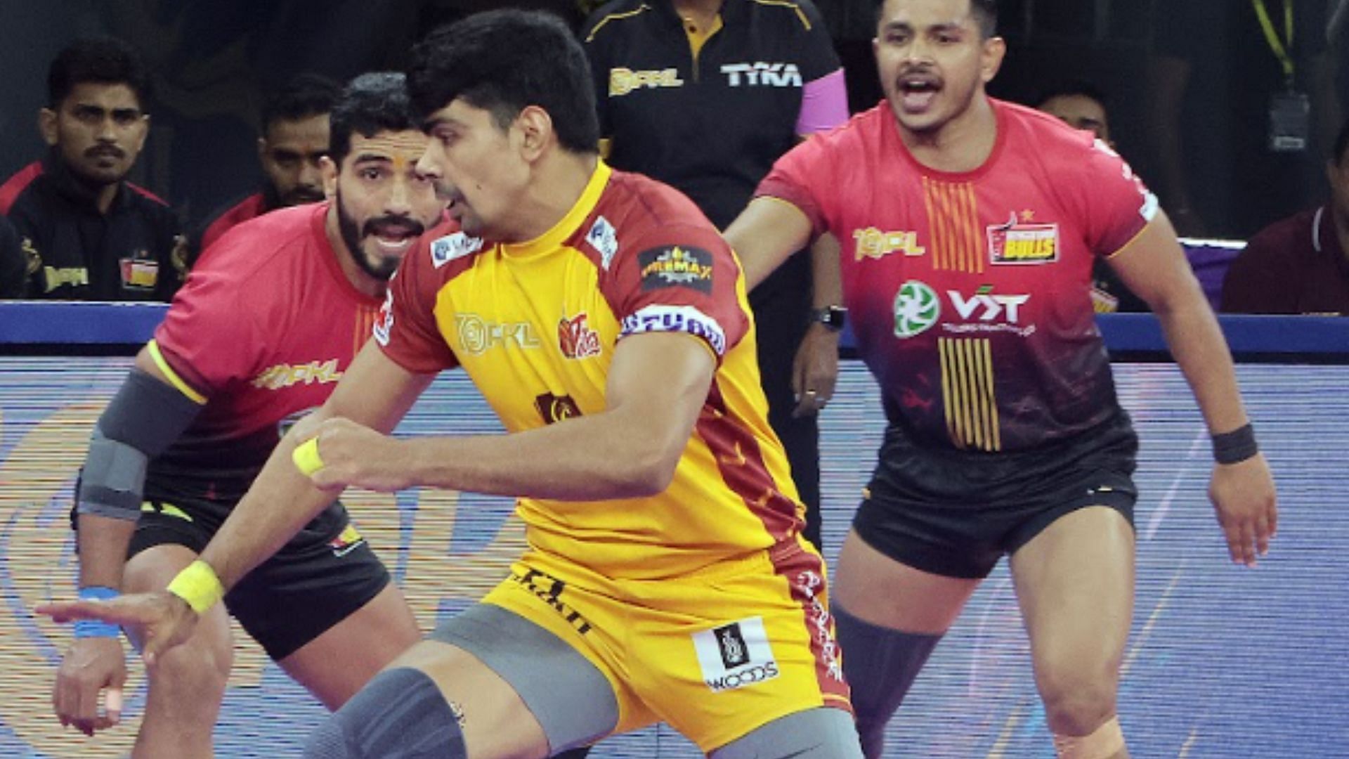 Pawan Sehrawat was a standout performer for Telugu Titans in season 10 (Image Credits: PKL)