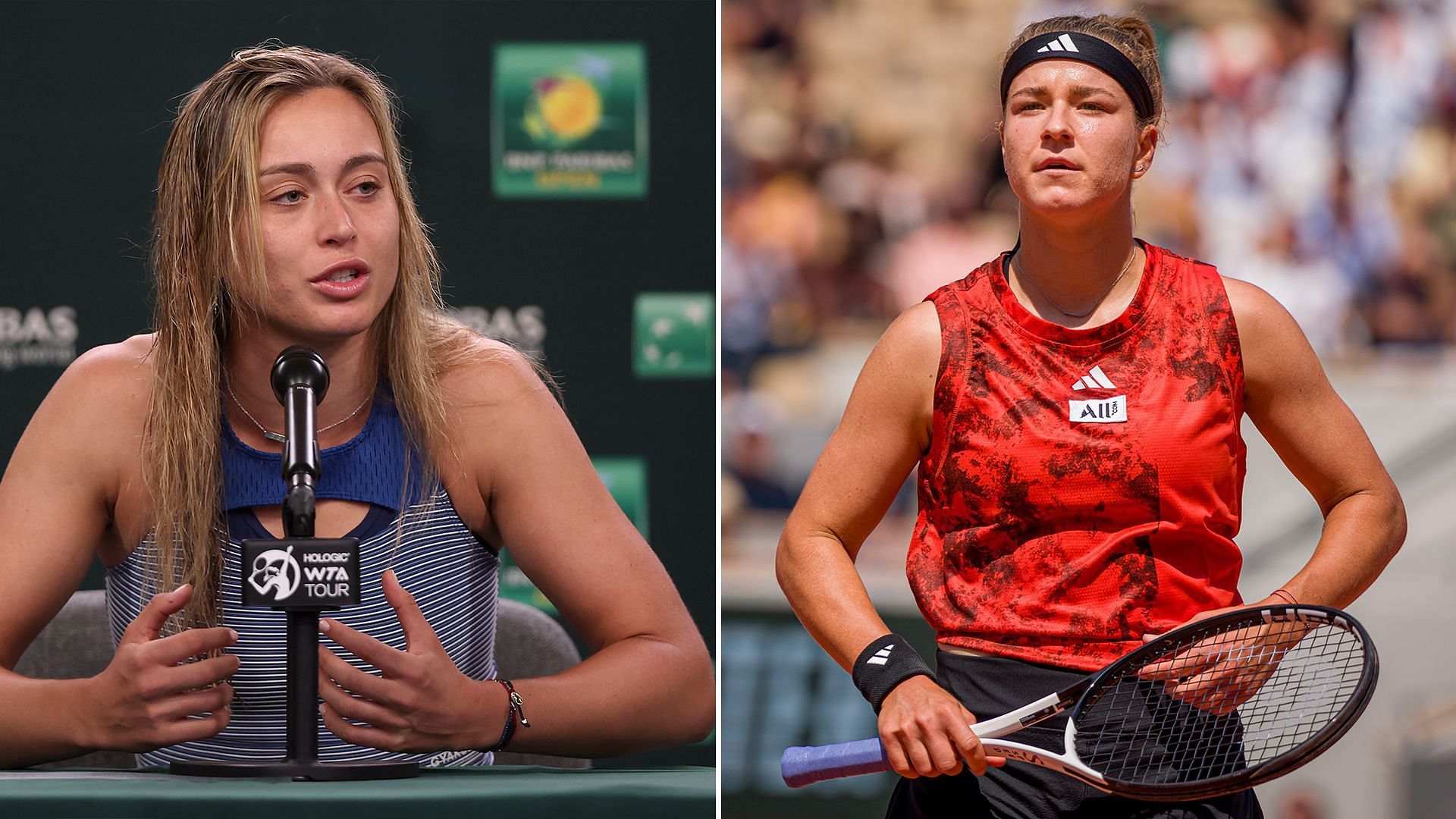 Paula Badosa and Karolina Muchova (Source: Getty)